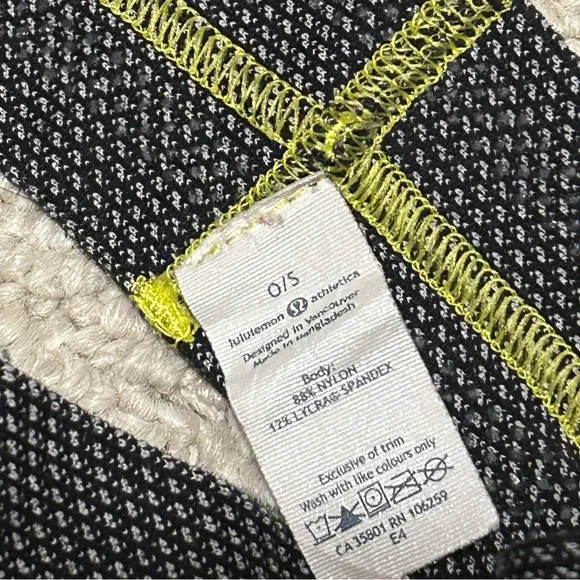 lululemon athletica Black and Yellow Knit Headband - Picture 3 of 3